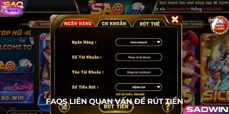 Giải đáp các FAQs về chuyên mục rút thưởng tại cổng game